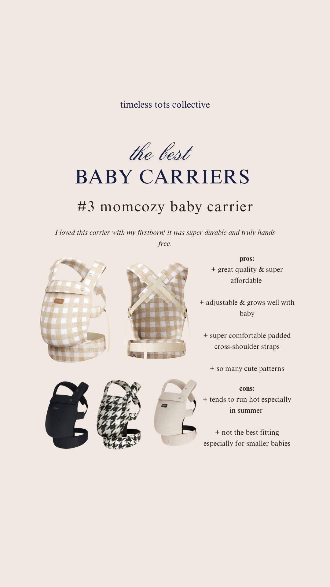 my favorite baby carriers as a mom of three! 

#LTKBaby