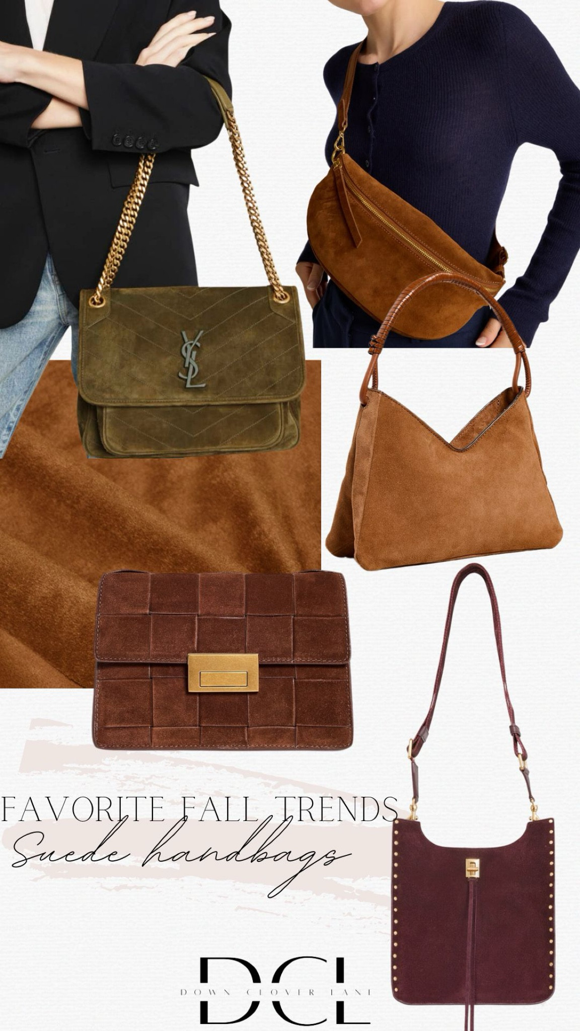 Fall trends: suede handbags