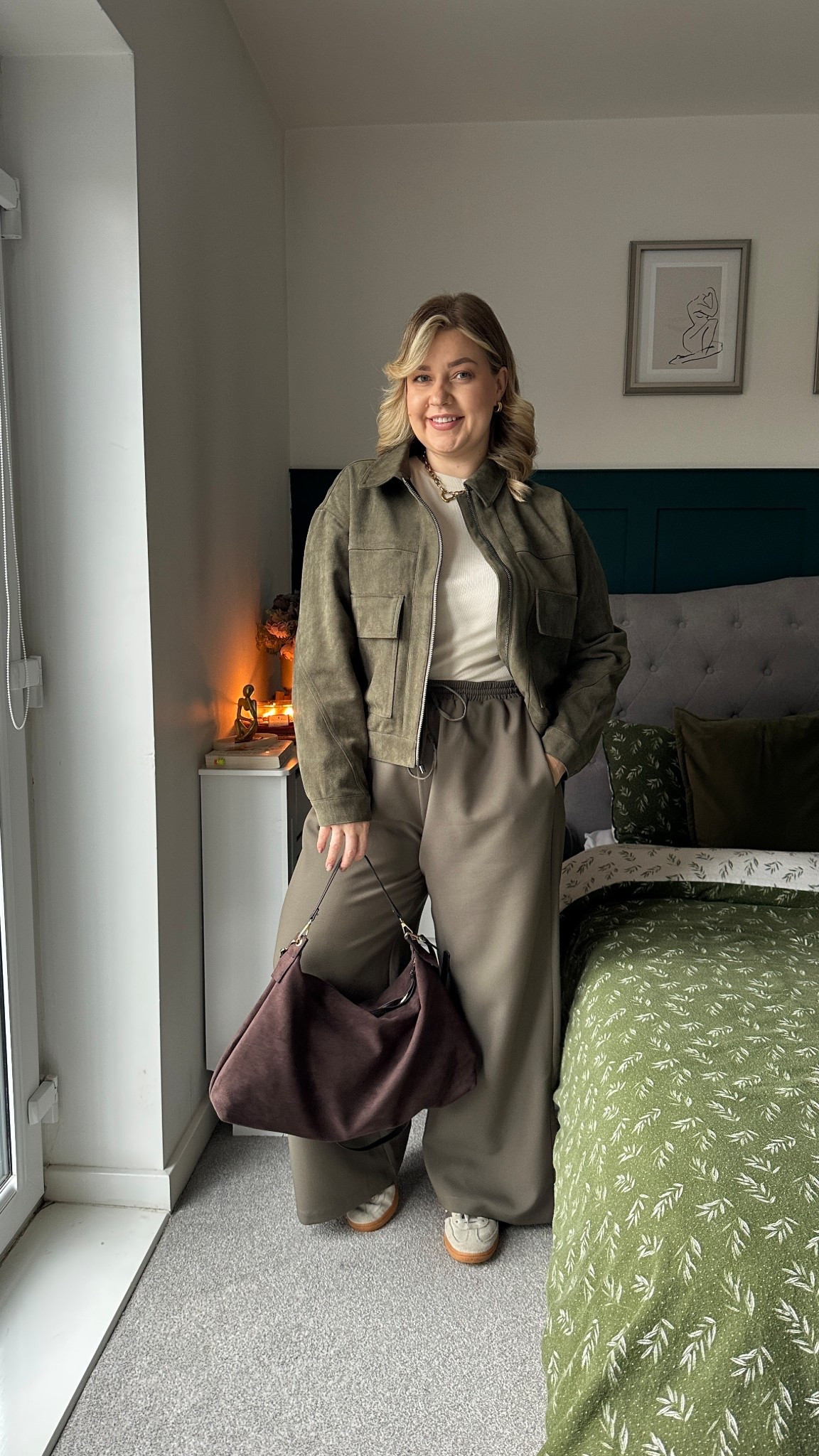 Spring outfit idea 
Linked all similar .
Trousers RELR 18-20 (can’t link) check website 
Top F&F 
Jacket L from Next 

#LTKspring #LTKcurves #LTKuk