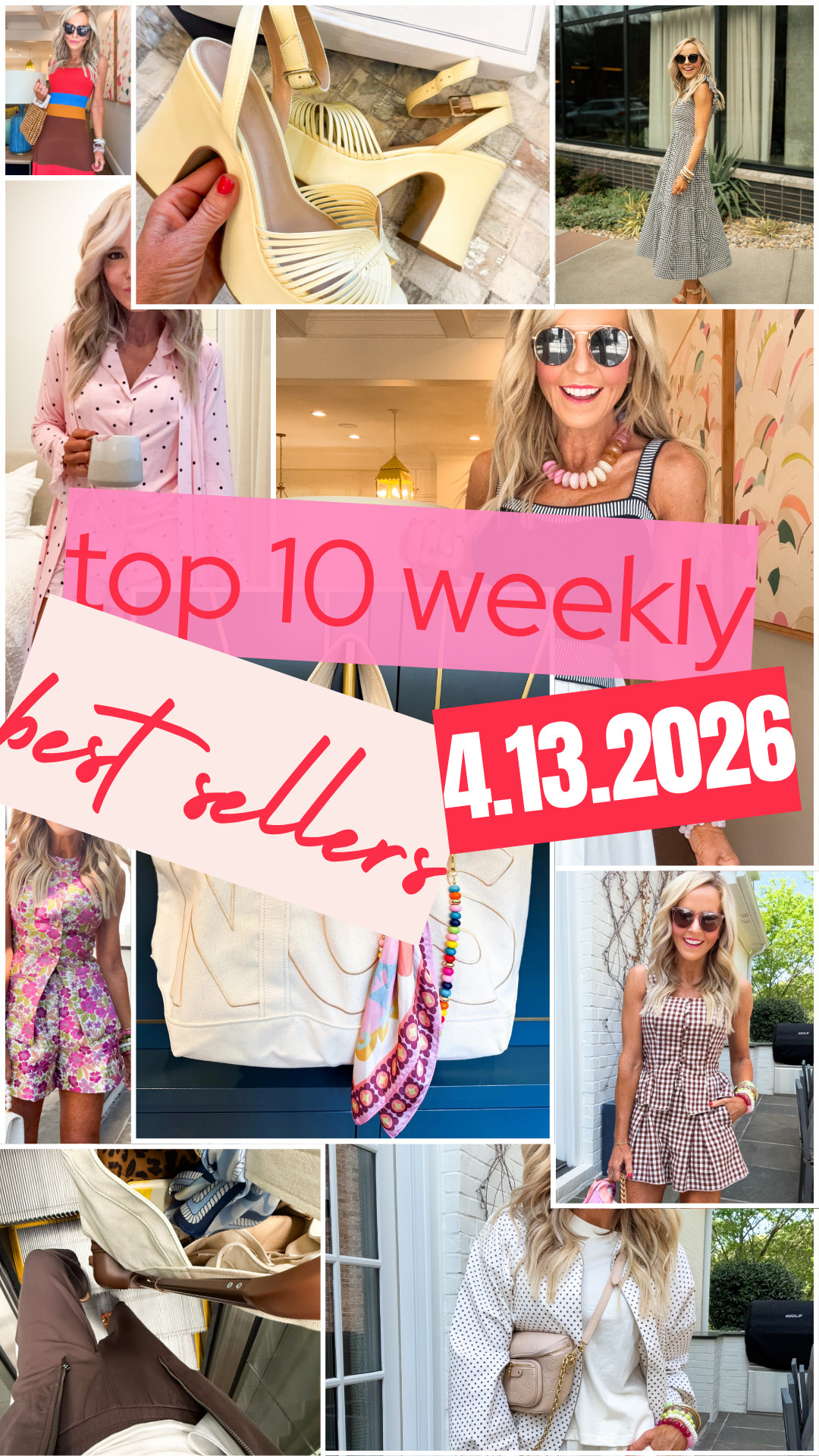 ✨ Top 10 Weekly Best Sellers | 4.13.26 ✨

You all have been LOVING these lately 👀💛 

 #LTKootd #LTKActive #LTKWorkwear