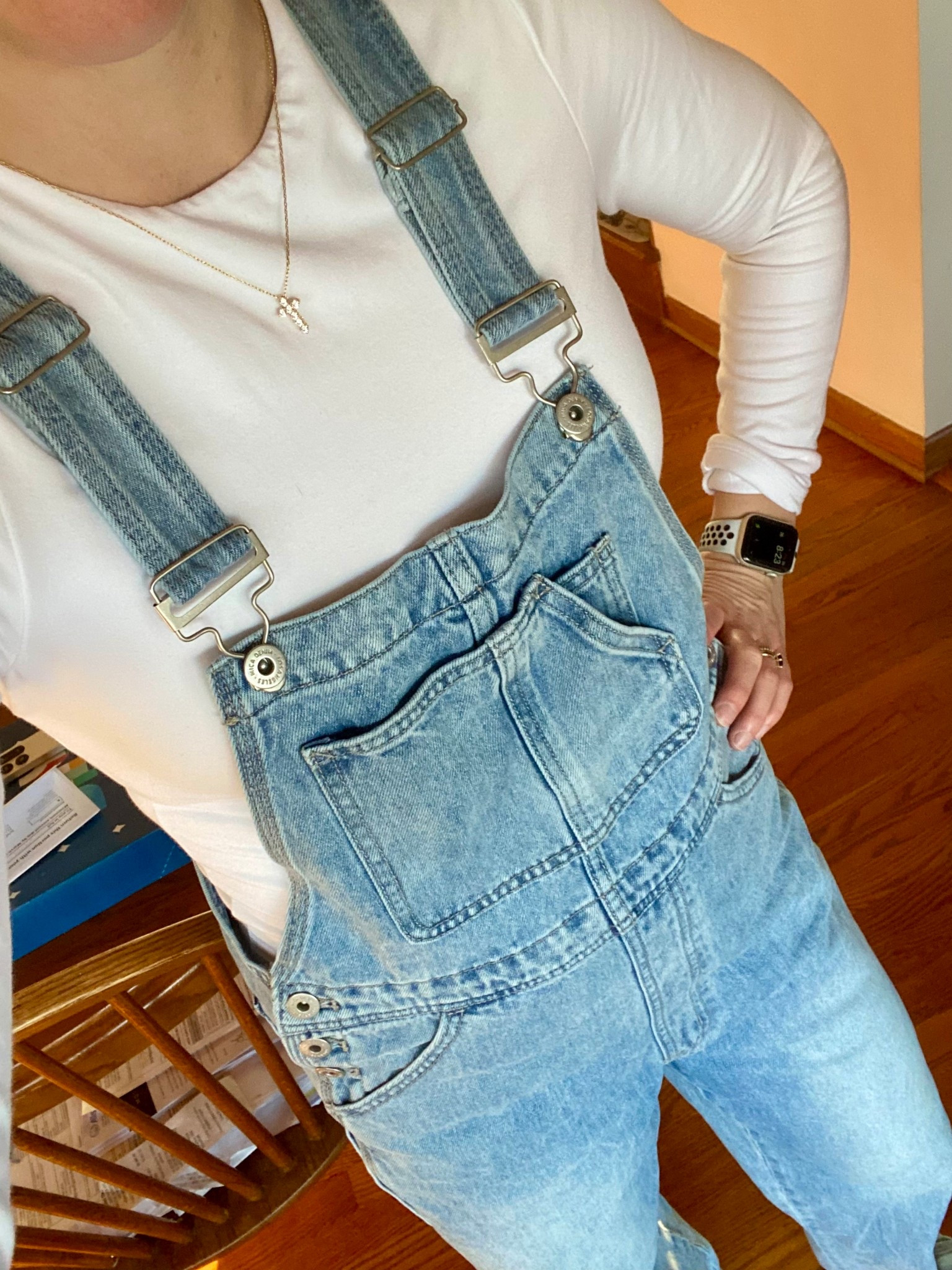 Living in the mom era look and I’m loving it. 