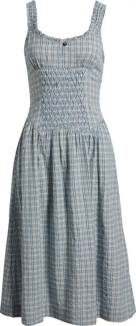 Mallory Organic Cotton Midi Sundress | Nordstrom