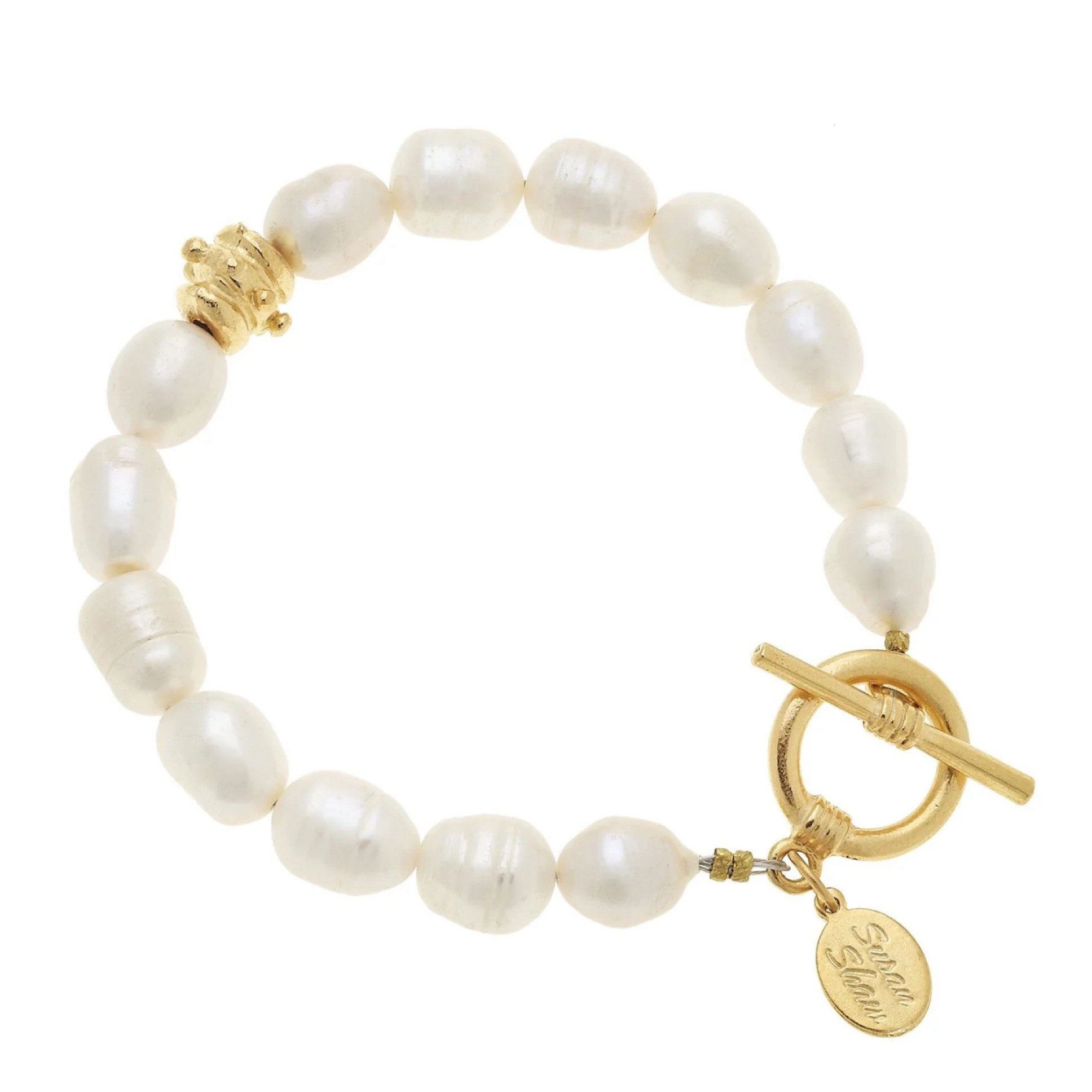 Gorgeous modern pearl bracelet. 

#LTKOver40 #LTKStyleTip