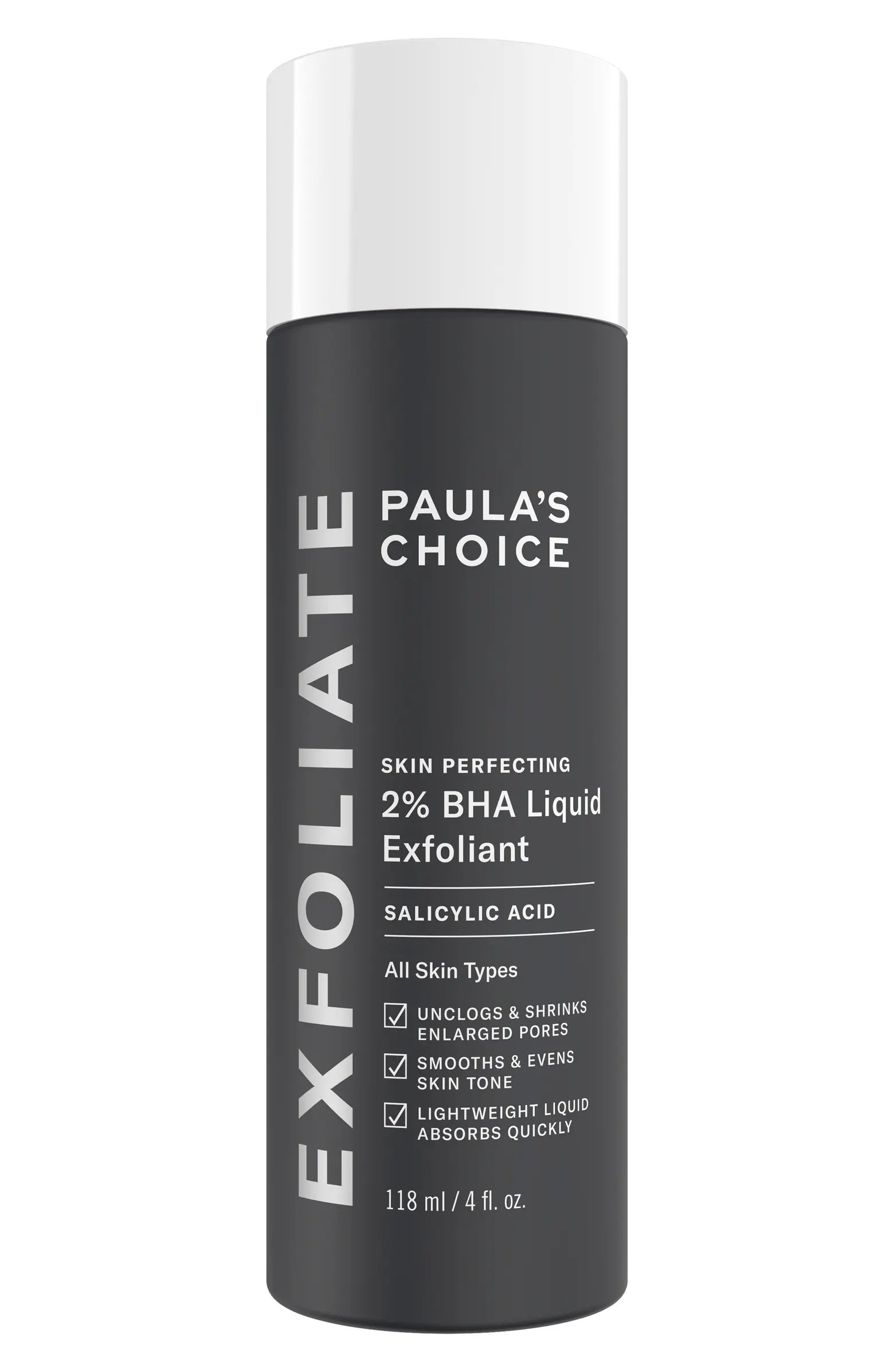 Paula's Choice Skin Perfecting 2% BHA Liquid Exfoliant with Salicylic Acid | Nordstrom | Nordstrom