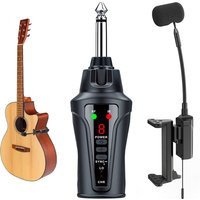 Acemic JT-5 Wireless Acoustic Guitar Microphone System, UHF Condenser for Guitarist Playing Studio Recording Stage Performance | AliExpress (US)