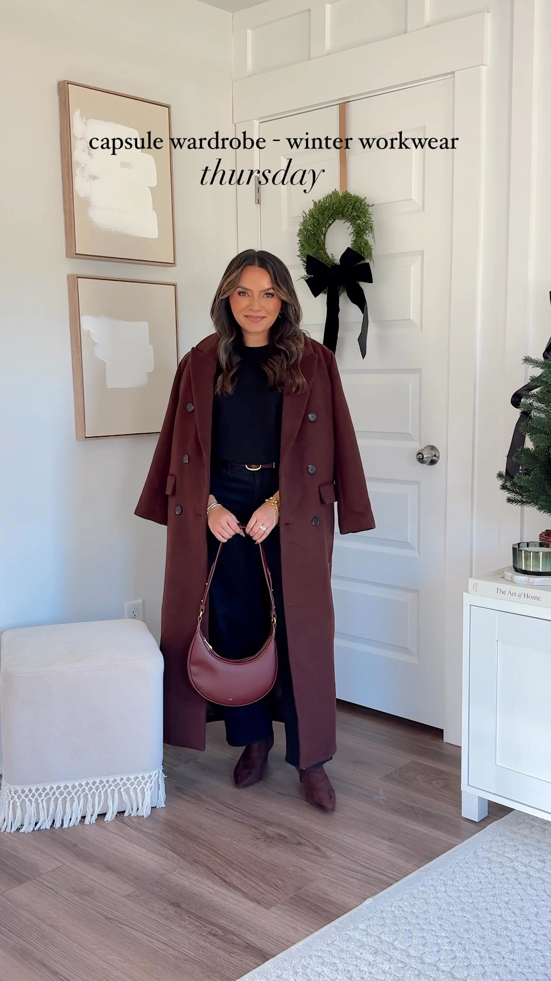 Soft Brown trench coat size 2 petite - sized up a size 
Camel tan sweater size xs TTS - use code RACHEL25 for 25% off
Brown flare pants size 2 petite TTS
Brown booties size 6 - sized up a half size

Black coat size 2 petite - sized up a size
Grey cable knit cardigan size XS TTS - sized up so I can button it
Black sweater pant size small petite TTS - usually size 2/26 in pants
Black booties size 5.5 TTS

Camel cardigan size XS TTS
Black pleated skirt size XS TTS - usually size 2/26
Black boots size 5 TTS 

Brown long coat XXS petite TTS - size up a size if you want to button it over thick sweaters 
Black sweater size xs TTS - use code RACHEL25 for 25% off
Brown belt size XS TTS
Black barrel jeans size 0 petite - sized down size! Use code RACHEL25 for 25% off!
Brown suede boots size 5.5 TTS

Camel blazer size 0 petite TTS
Black and white stripe cardigan size XS TTS
Black sweater pant size small petite TTS - usually size 2/26 in pants
Black booties Size 6- usually size 5.5 but these start in size 6 and fit perfectly

Thanksgiving Outfit 
Holiday Outfit 
Holiday style 
Fall outfit 
Fall style 
Petite outfit 
Petite fashion 
 Honey Sweet Petite 
Honeysweetpetite 


#LTKSeasonal #LTKStyleTip #LTKWorkwear