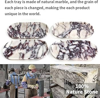 Natural Marble Tray, Coffee Table, Food, Fruit, Paper Cup, Cake Display, Coffee bar, Family Gathe... | Amazon (US)