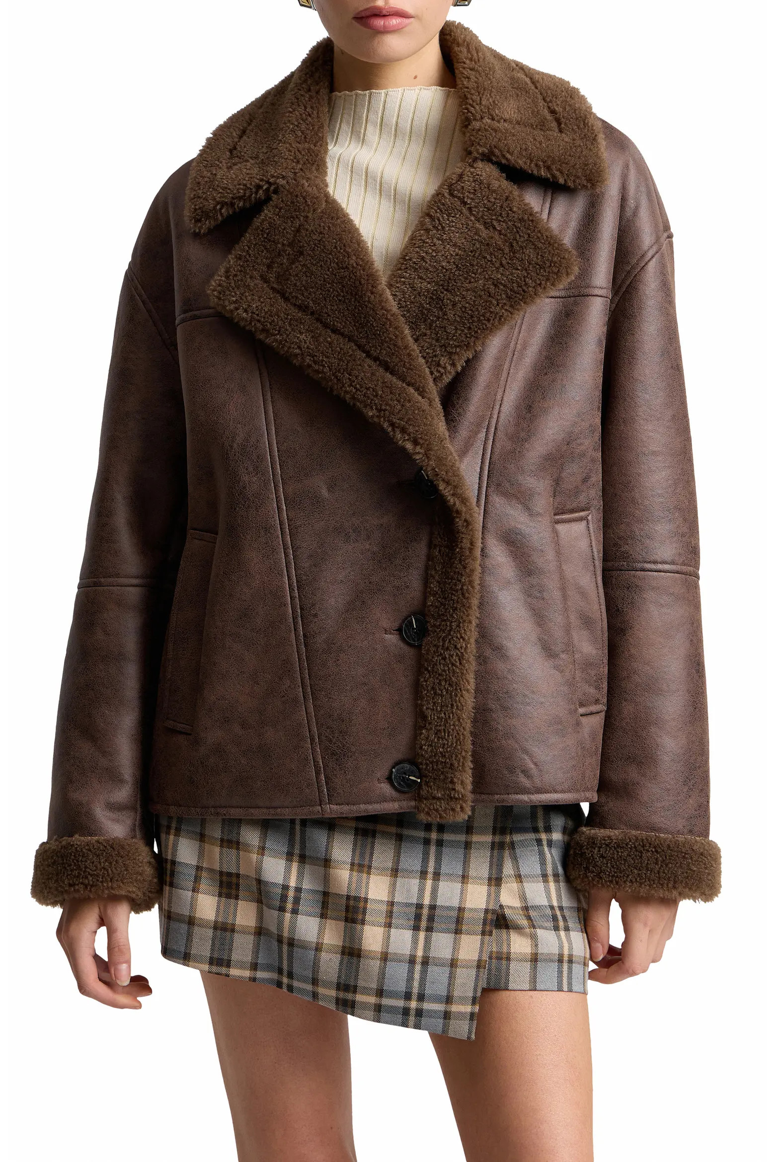 Faux Shearling Jacket (Women) | Nordstrom | Nordstrom