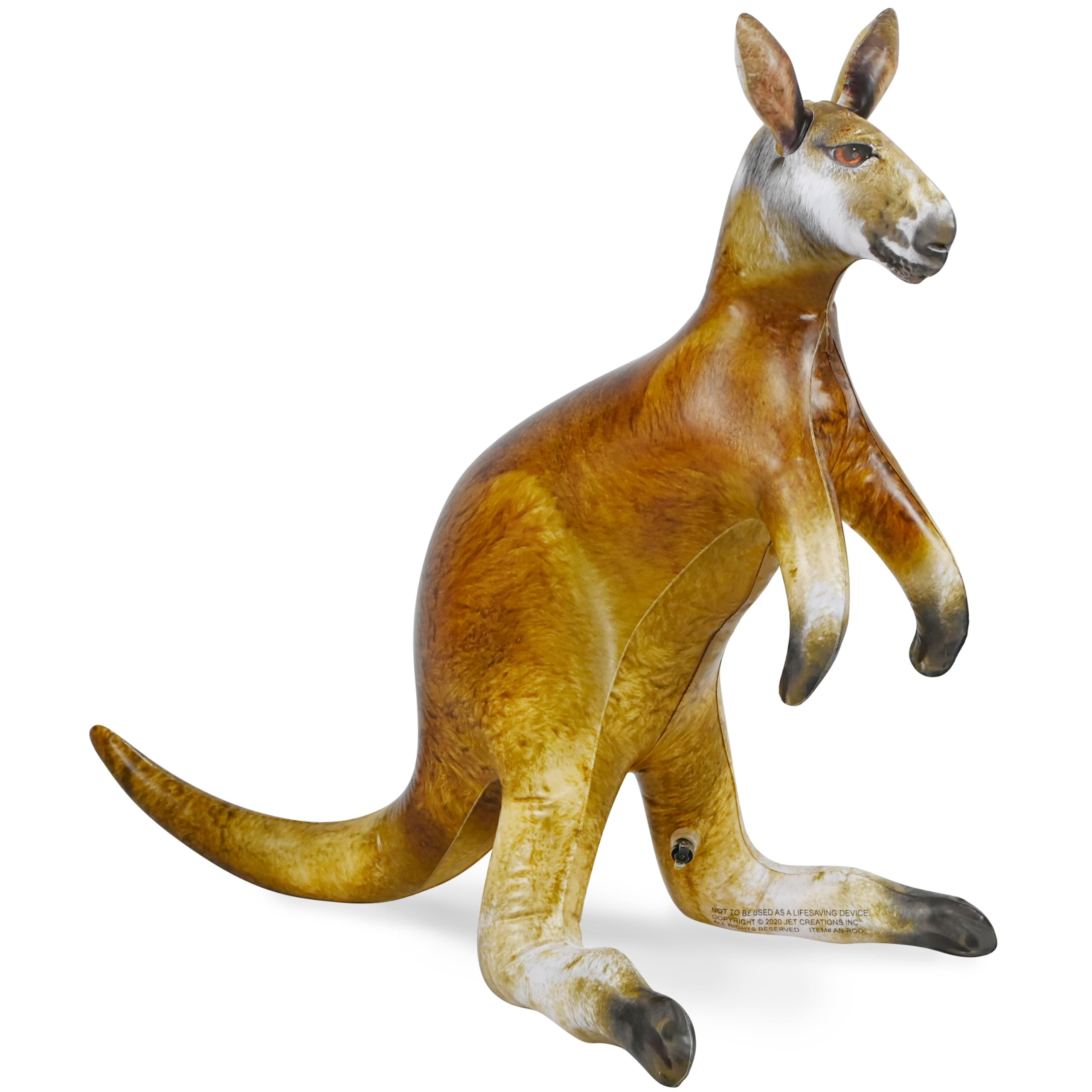 Jet Creations 40" Long/30 Tall Inflatable Kangaroo, Lifelike Blow-Up Aussie Joey Toy for Pool Fun... | Amazon (US)