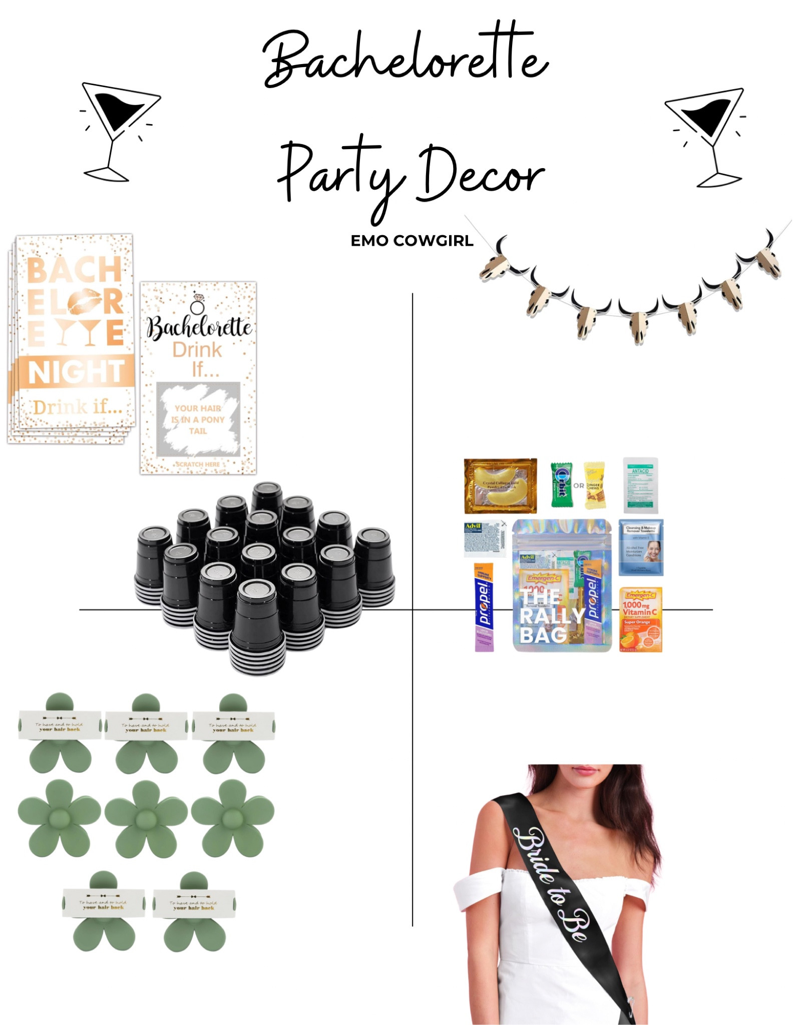 #bachelorette #bacheloretteparty #bachelorettetheme #partytheme #bridalshower 

#LTKWedding #LTKParties #LTKFindsUnder100