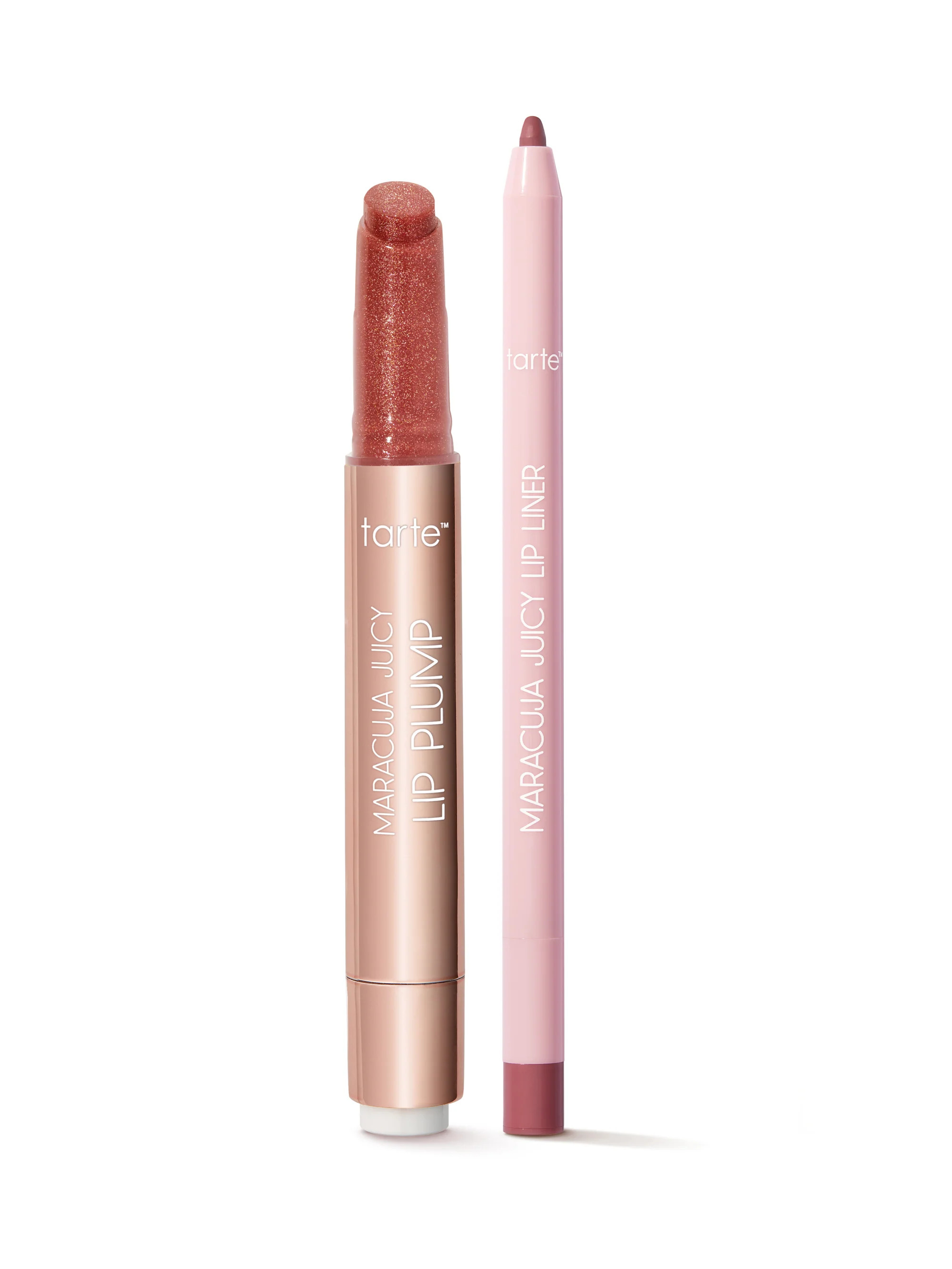 maracuja juicy lip icons lip plump & liner duo – Tarte™ | tarte cosmetics (Global)