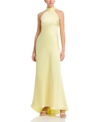 Sleeveless Satin Gown - Exclusive | Bloomingdale's (US)