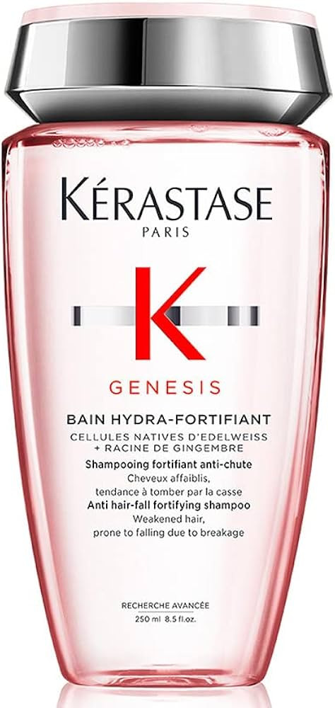Kérastase Shampoo Genesis Bain Hydra-Fortifiant, Cabelos com queda, Cabelos finos, Prevenção d... | Amazon (BR)