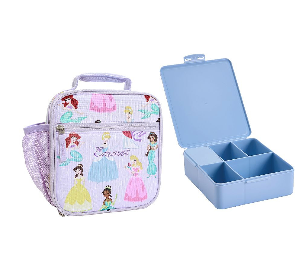 Mackenzie Lavender Disney Princess Lunch & Bento Bundle, Set of 2 | Pottery Barn Kids