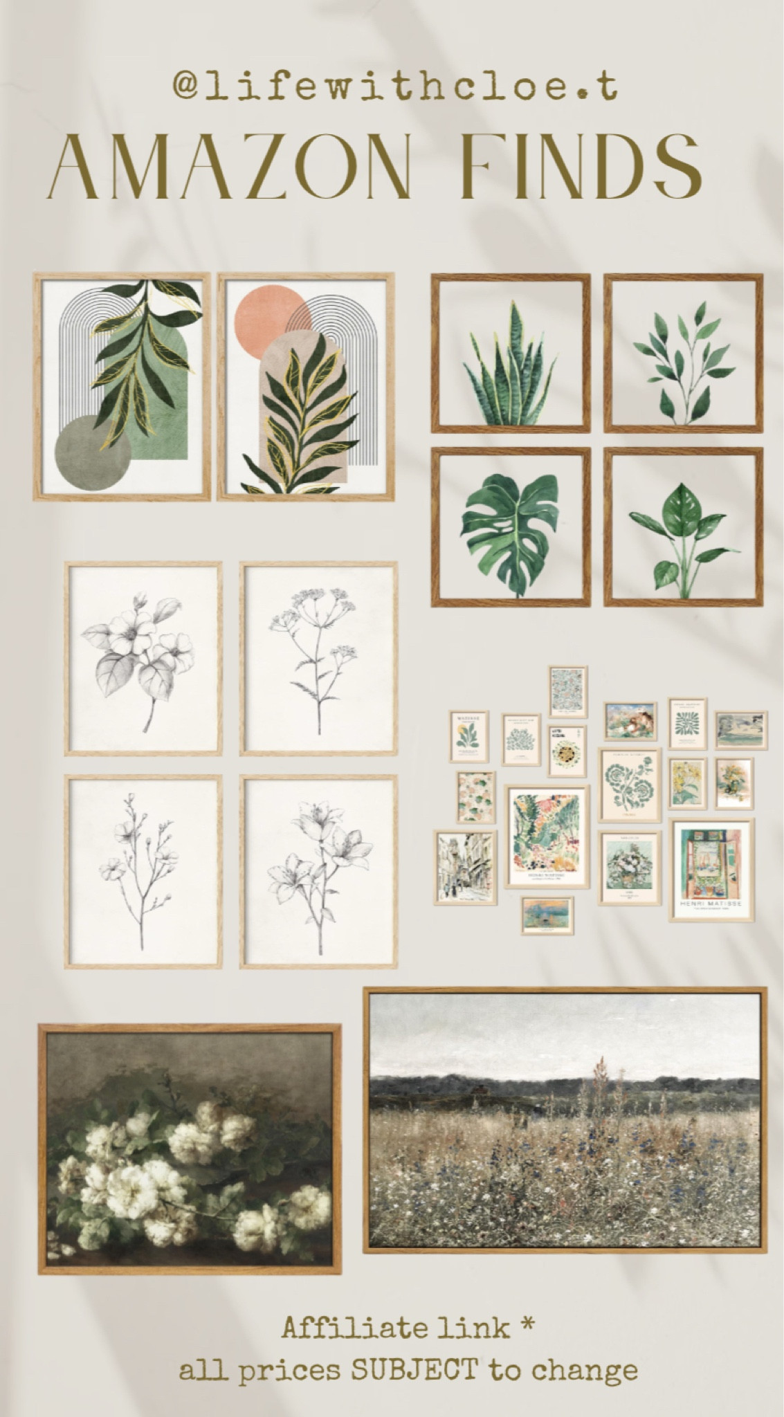 Framed artwork Amazon Finds 

#LTKFindsUnder100 #LTKHome