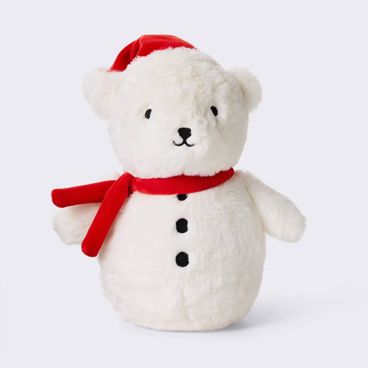 Holiday Snow Bear Plush Stuffed Animal Toy - Cloud Island™ | Target