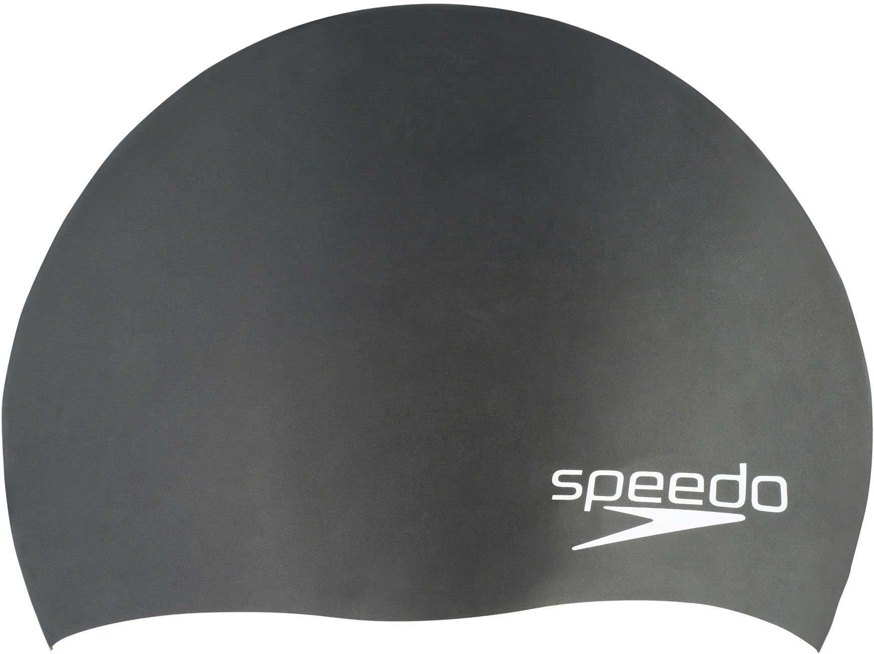 Speedo Junior Elastomeric Silicone Swim Cap, Black | DICK'S Sporting Goods