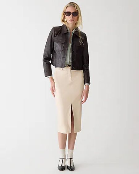 Faux leather pencil skirt is now on sale! 

#LTKfindsunder100 #LTKfindsunder50 #LTKsalealert
