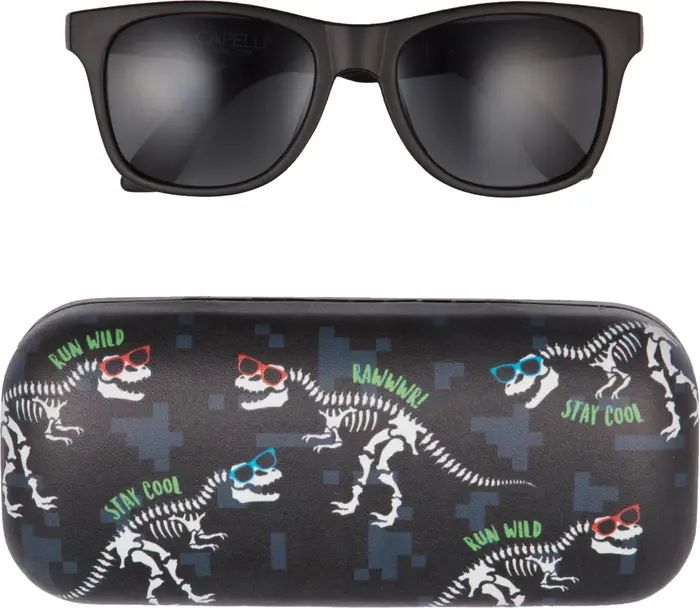 Capelli New York Kids' Digi Dinos Sunglasses & Case | Nordstrom | Nordstrom