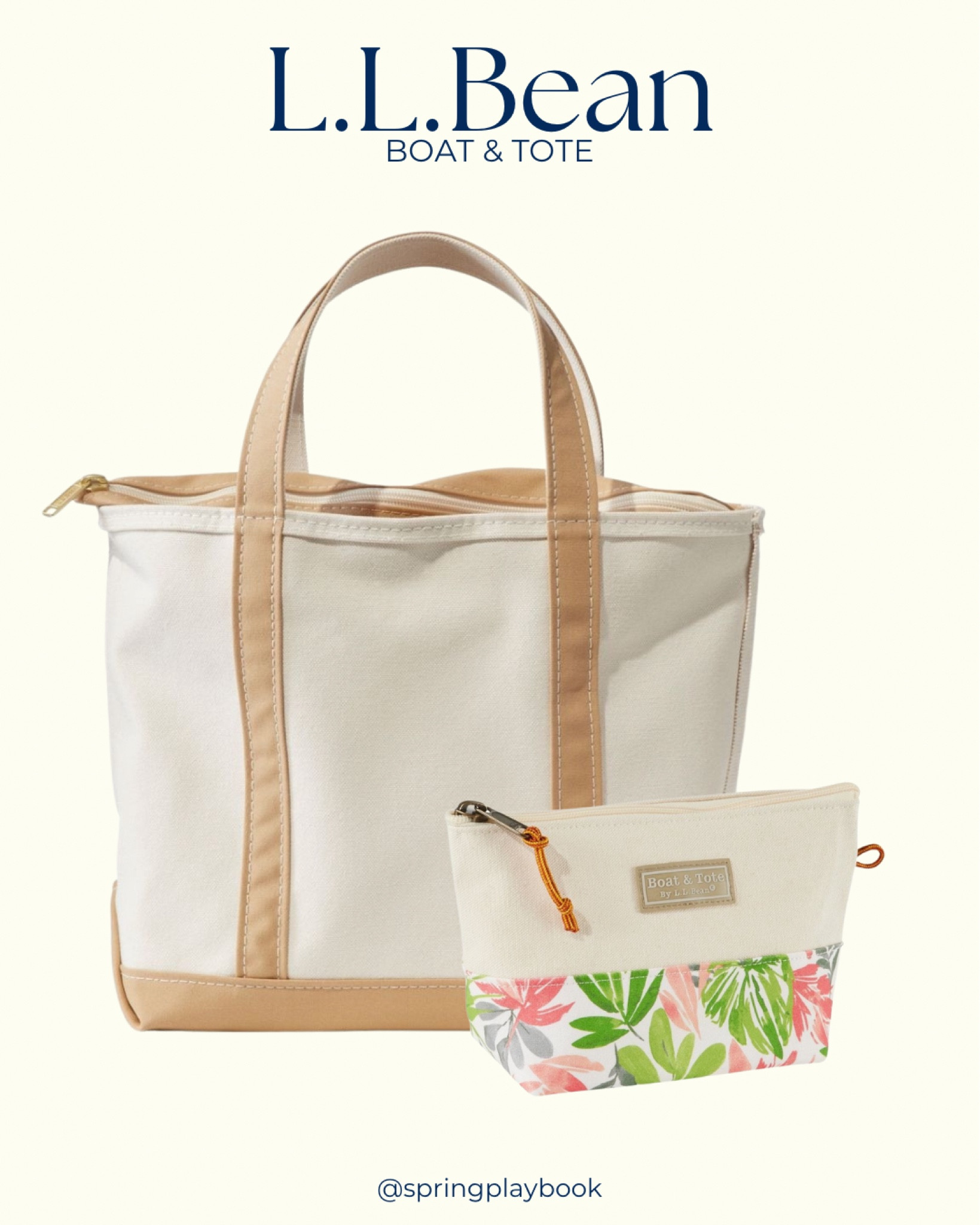 L.L.Bean Boat & Tote: tote & pouch

These would make a great gift, plus you can have them embroidered with a monogram or phrase. I prefer the zip top & long straps. 

#createdcolorful #createdcolorfulspring #hocspring #tcispring #pcaspring #lightspring #warmspring #truespring #brightspring #clearspring #paintboxspring #bluespring #ironicboatandtote

#LTKitbag #LTKsalealert 

#LTKGiftGuide