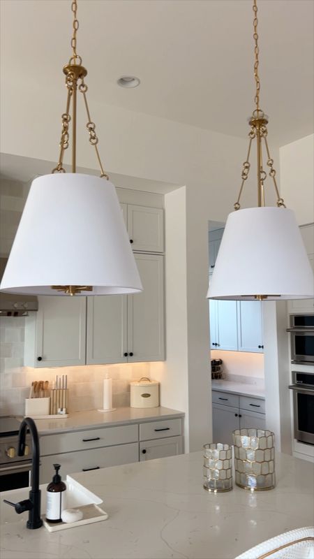 Our pendant lights are on sale for $227! This is the lowest I’ve seen them. I love the chain detail! 

#LTKVideo #LTKhome #LTKsalealert