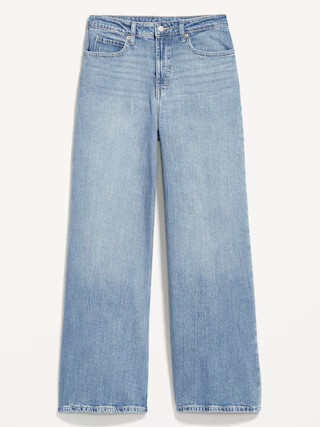 Extra High-Waisted Super Wide-Leg Jeans | Old Navy (US)