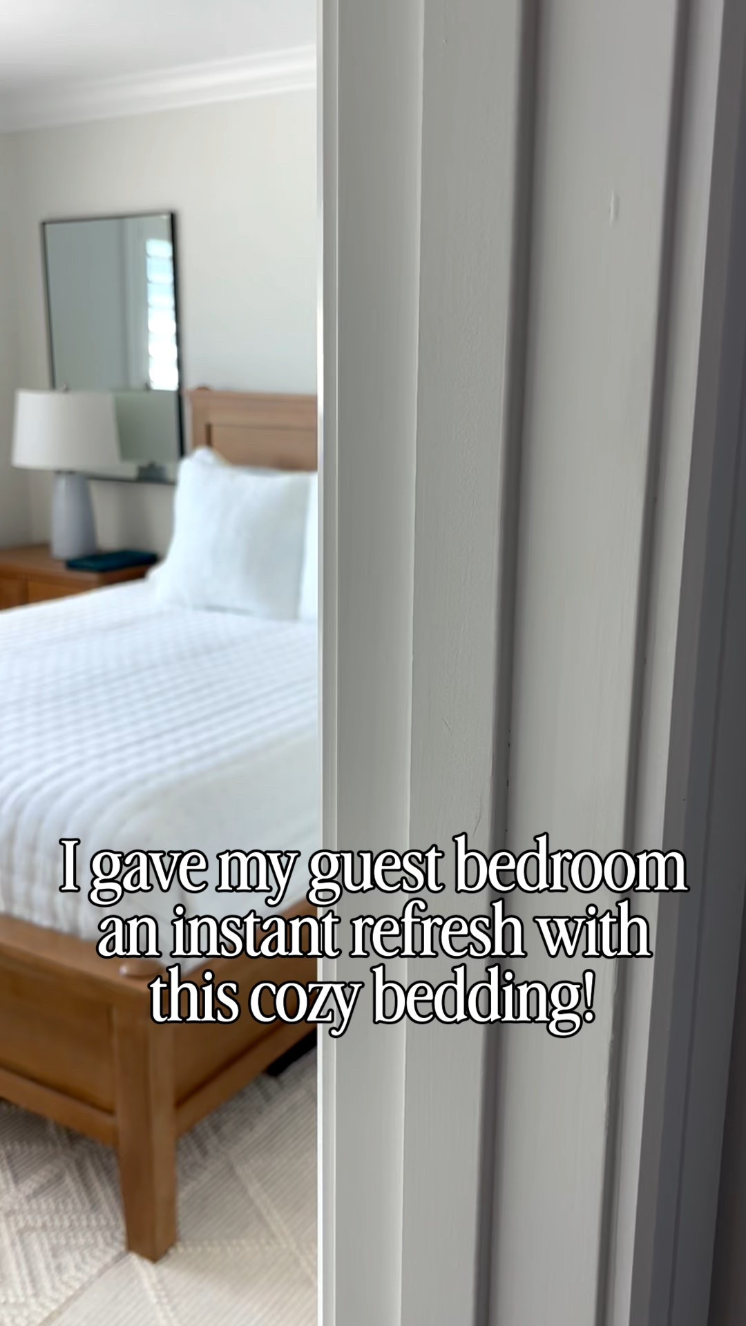 Spring home fresh find! I upgraded my guest bedroom comforter set for under $50! Love the gold stitching detail. 

Bedding refresh 

#LTKHome #LTKSaleAlert