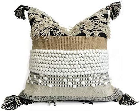 Casa Boho Pillow Cover Boho Throw Pillows for Couch Pillows Decorative Pillow Covers 20x20 Pillow... | Amazon (US)