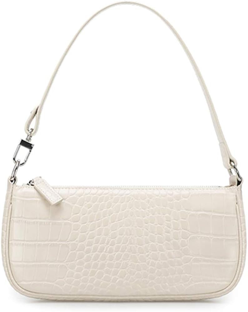 TOBOTO Retro Classic Clutch Croc Tote Bag Shoulder HandBags, Crocodile Purses with Zipper Closure fo | Amazon (US)