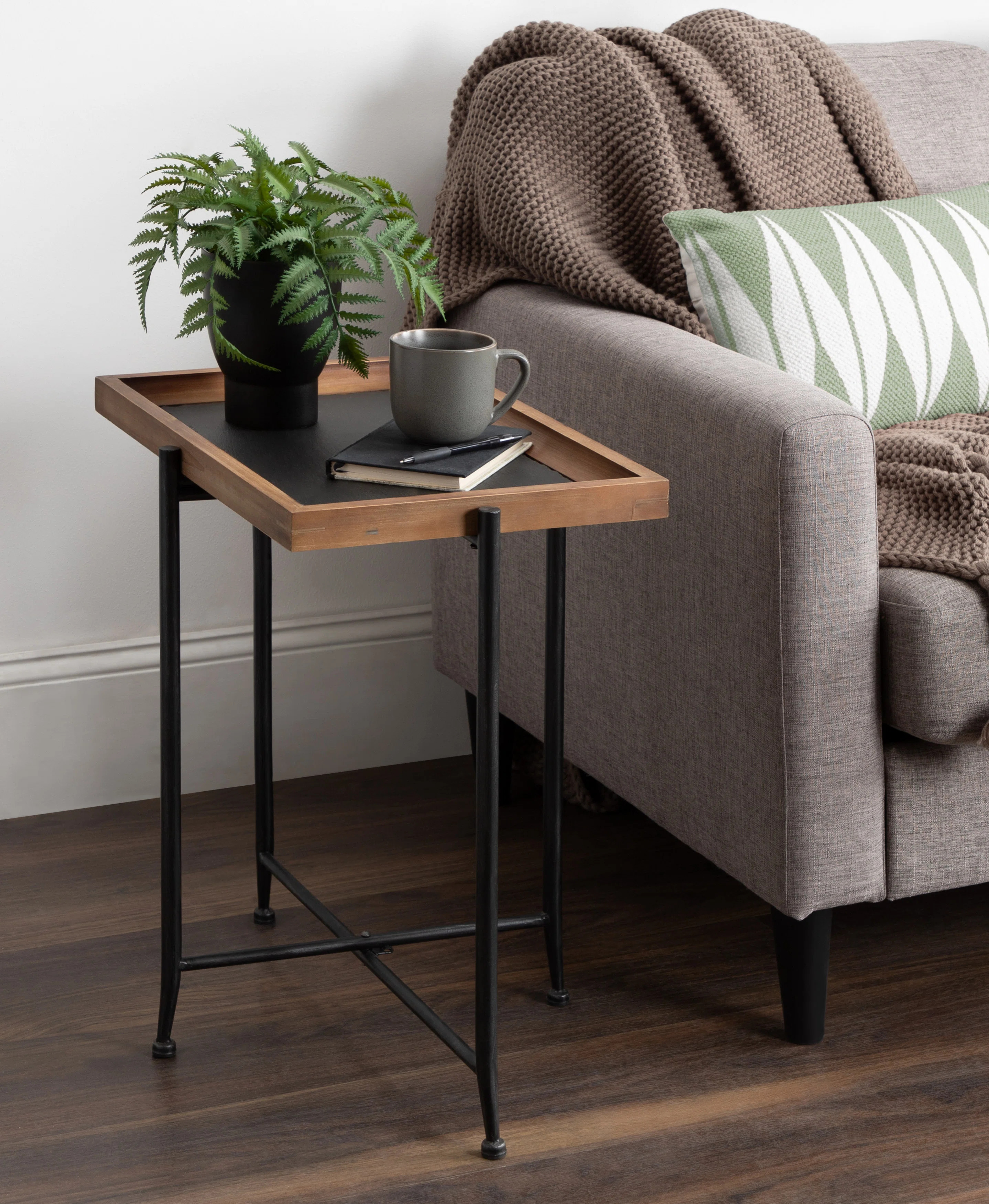 Trent Austin Design® Mosier Cross Legs Tray Table & Reviews | Wayfair | Wayfair North America