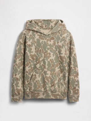 Kids VintageSoft Relaxed Camo Hoodie | Gap (US)