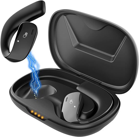 Qaekie Open Ear Headphones - Wireless 5.3 Bluetooth Headphones with 40H Playtime, True Wireless O... | Amazon (US)