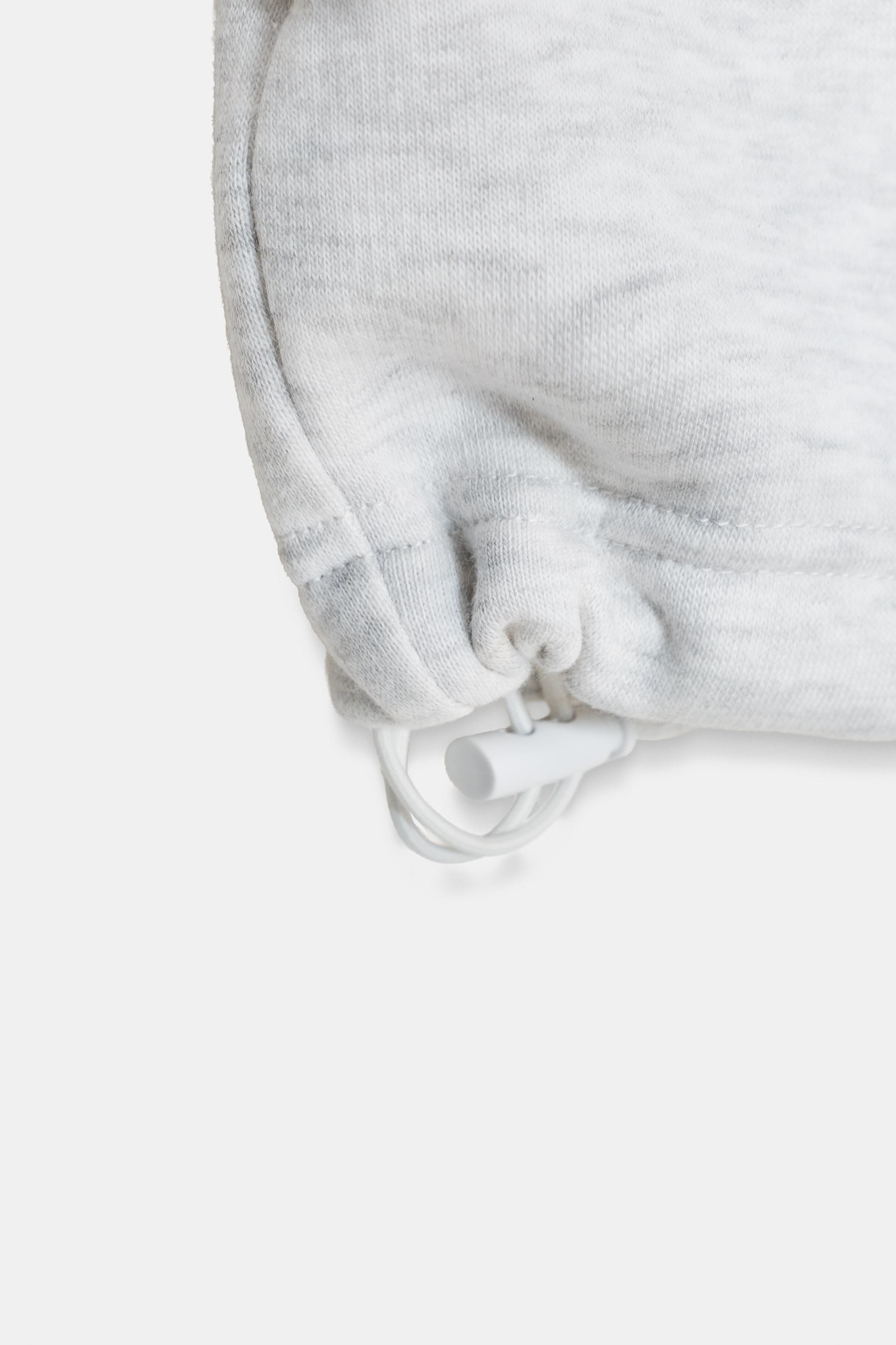 BASIC STRAIGHT PLUSH TROUSERS WITH ADJUSTABLE HEM | Zara UK