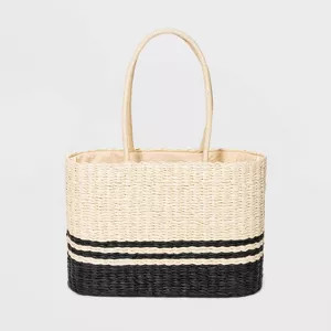 Straw Tote Handbag - A New Day™ | Target
