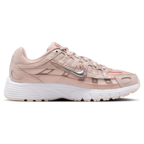 Boys Nike Nike P-6000 - Boys' Grade School Shoe Silt Red/Metallic Silver/Light Soft Pink Size 03.0 | Kids Foot Locker (US)