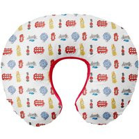 Nursing Pillow Cover. London Calling Red Yellow Transportation Baby Nursery | Etsy (US)