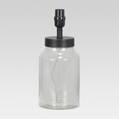 Causal Fillable Small Lamp Base Clear - Threshold™ | Target
