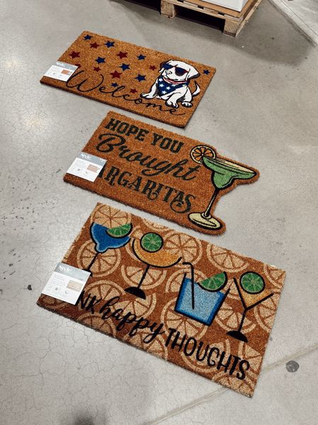 #ad Doormats for $12.98? Only at @Lowes! They've got tons of unique holiday themes pieces that will complete your outdoor decor for Memorial Day and other holidays! #LowesPartner

Entrance doormat • patio decor • seasonal decor 


#LTKSeasonal #LTKHome #LTKFindsUnder50