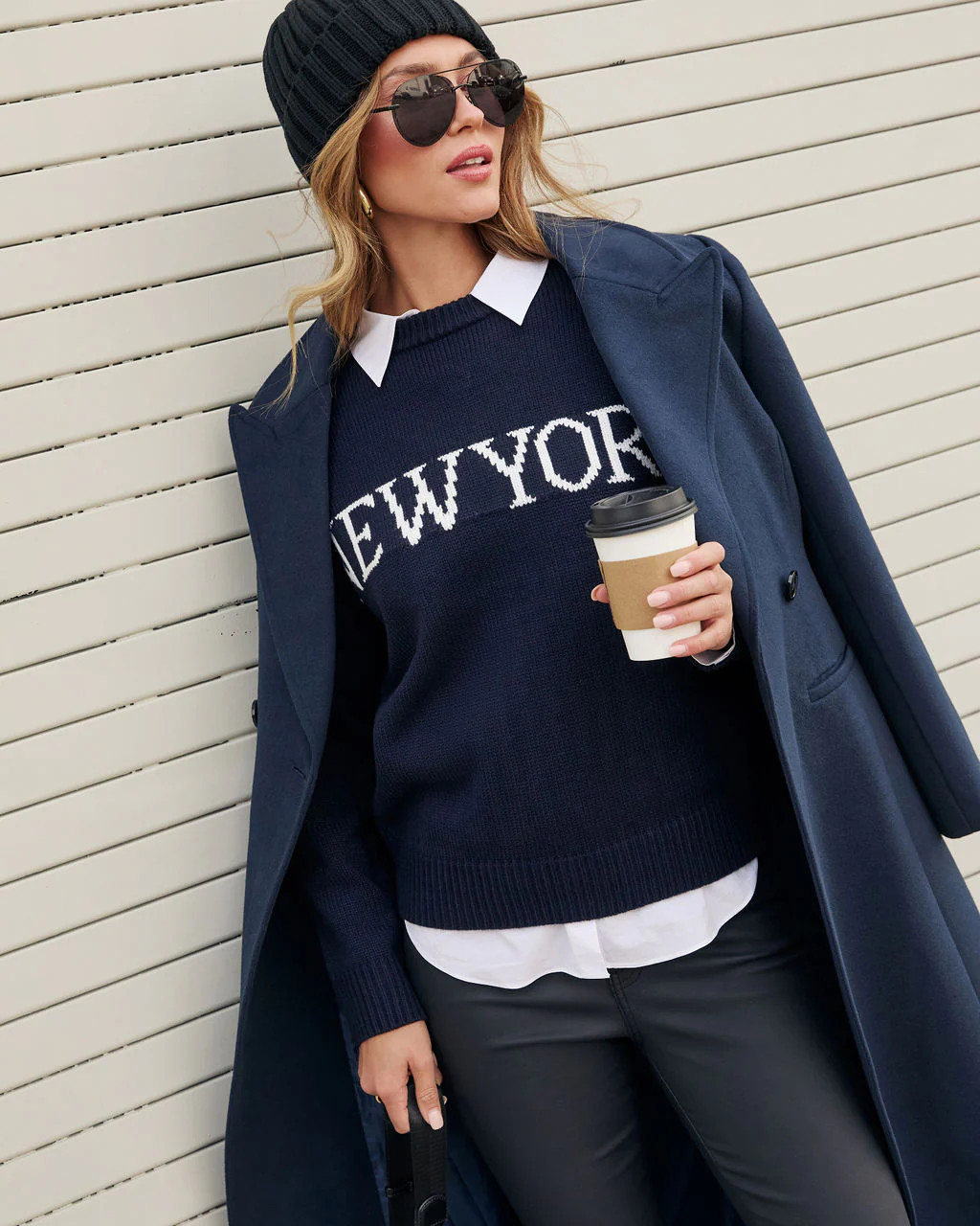 City of NYC Knit Sweater | VICI