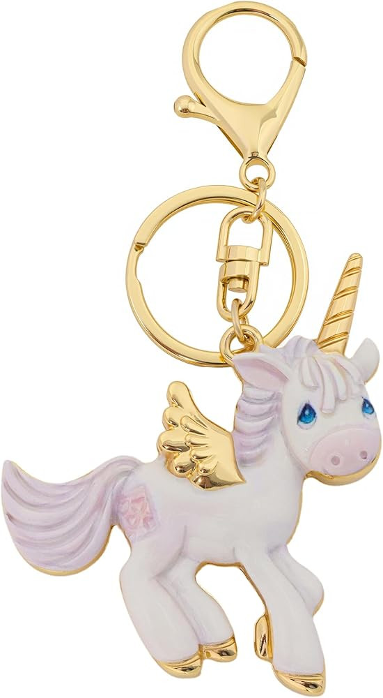 Precious Moments Unicorn Keychain & Bag Charm - Whimsical Figurine of Joy and Magic, Sentimental ... | Amazon (US)