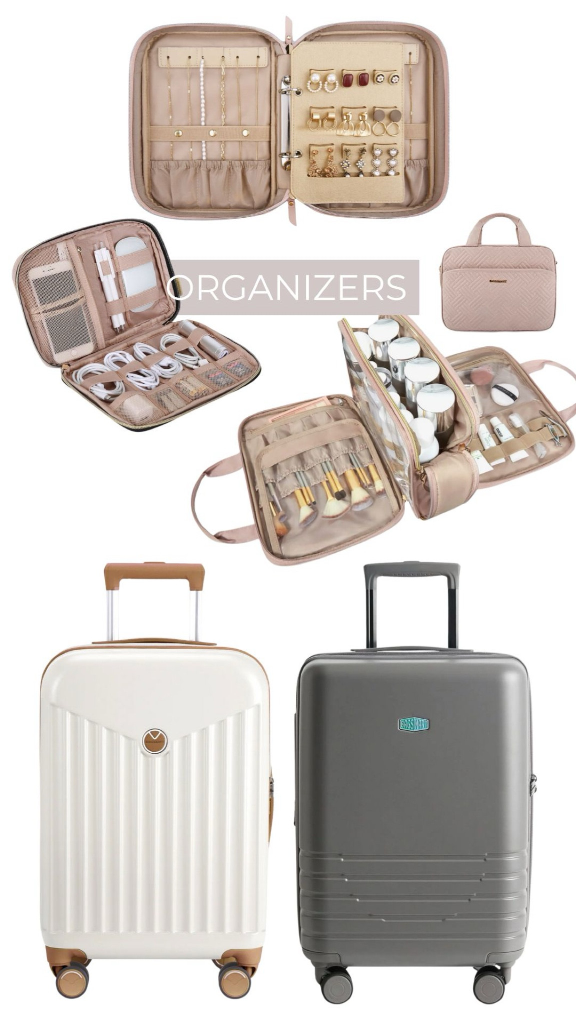 🛩️☕️🏷️ These carry-ons are Work Trip proof! And in case you’re an overpacker, both extend by 20%! 🙂‍↕️

I also don’t go anywhere without an organizer (or two!) because I will feel beyond overwhelmed if I have to fish my things out of the bags  


@bagsmart
#ad #bagsmart #getawaywithbagsmart
#bagsmartBFCM2024 #heretotherenowornever #worktrip #packwithme
#businesstrips

#LTKTravel #LTKHoliday #LTKSeasonal