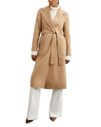 Lucia Wool-Blend Double Breasted Blindseam Coat | Bloomingdale's (US)