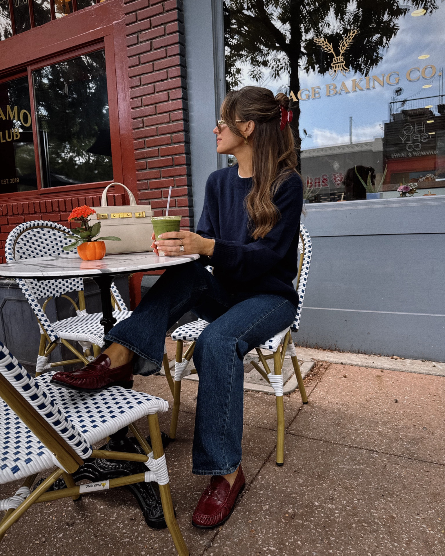 OOTD - grabbing a matcha and errands today. I'm seriously so obsessed with this sweater 😍 now have it in two colors and might need to grab another



#LTKStyleTip #LTKShoeCrush #LTKItBag