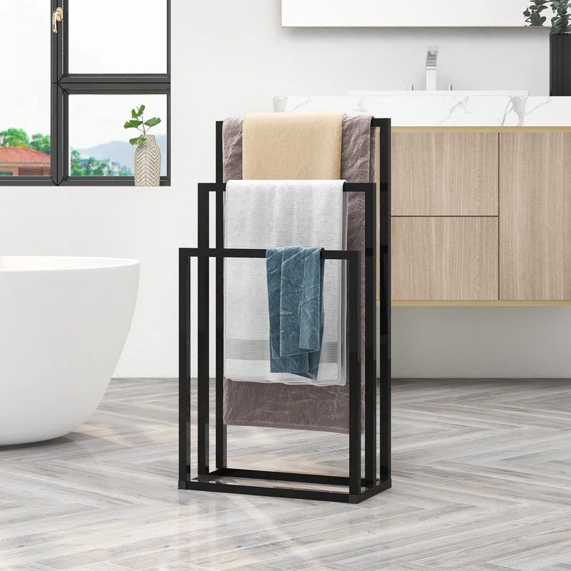Freestanding Towel Stand | Wayfair North America