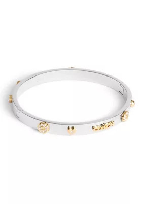 COACH Signature Mixed Motif Bangle Bracelet, 7 in | Belk