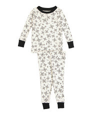Infant Boys 2pc Organic Cotton Tossed Skulls Pajama Set | Halloween Shop | Marshalls | Marshalls