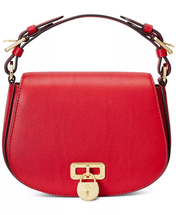 Tanner Leather Small Crossbody Bag | Macy's