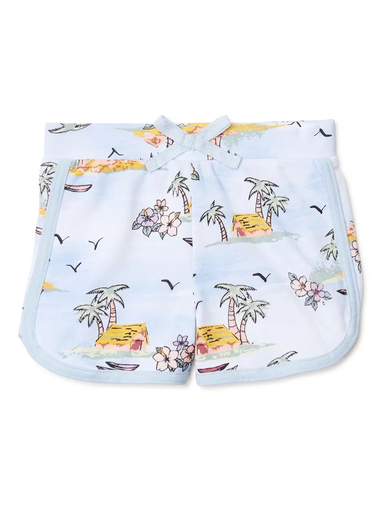 Garanimals Baby and Toddler Girls Dolphin Shorts, Sizes 12M-5T | Walmart (US)