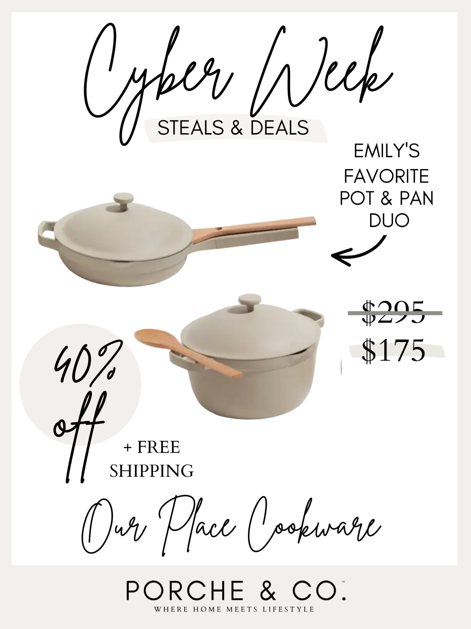 Our place pots and pans, pot and pan duo, Black Friday sales, cyber week sales, pots and pans on sale 

#LTKCyberWeek #LTKHome #LTKSaleAlert