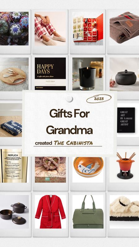 Gifts for Grandma 2023 

#LTKHoliday #LTKSeasonal #LTKGiftGuide
